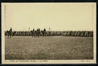 Old postcard - 25 Camp VALDAHON The Parade