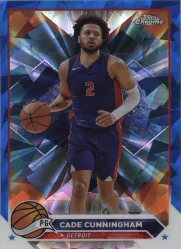 2023-24 Topps Chrome Sapphire Edition - Cade Cunningham #107