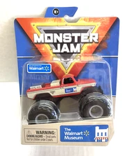 Spin Master 2023 Monster Jam The WalMart Museum  and a  WalMart Exclusive