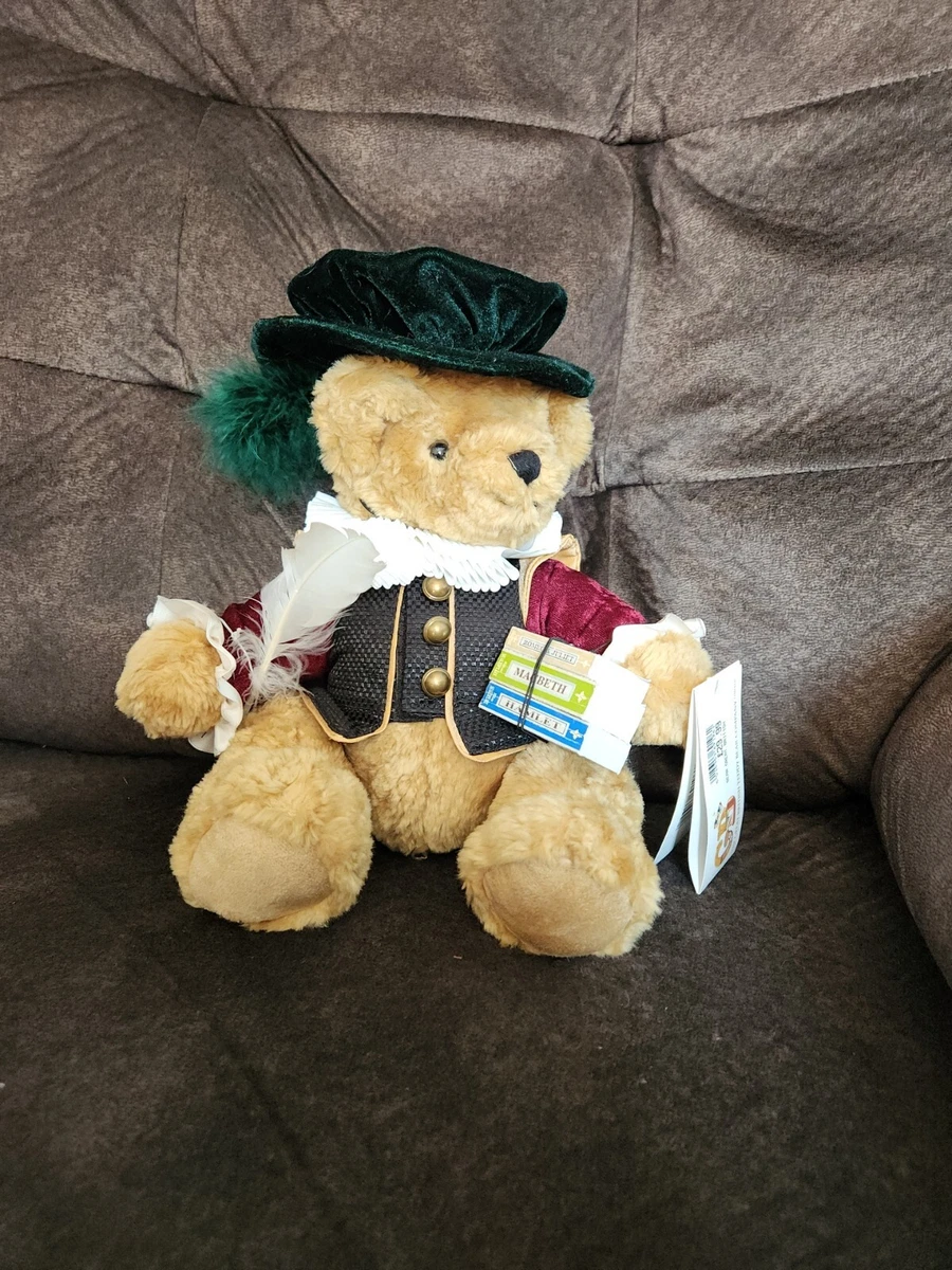 The Great British Teddy Bear Company Shakespeare Soft Plush Toy Collectable
