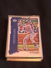 2021 Diamond Kings Baseball #98 Trevor Story Colorado M5