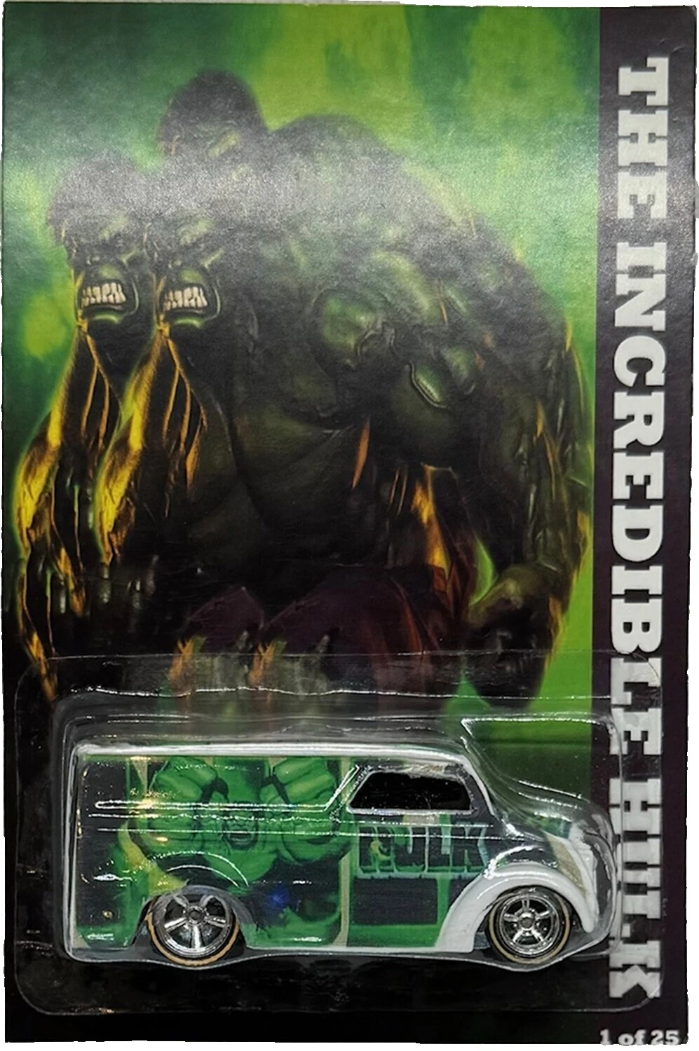 Hot Wheels Incredible Hulk Contemporary Manufacture Diecast Cars, Trucks & Vans