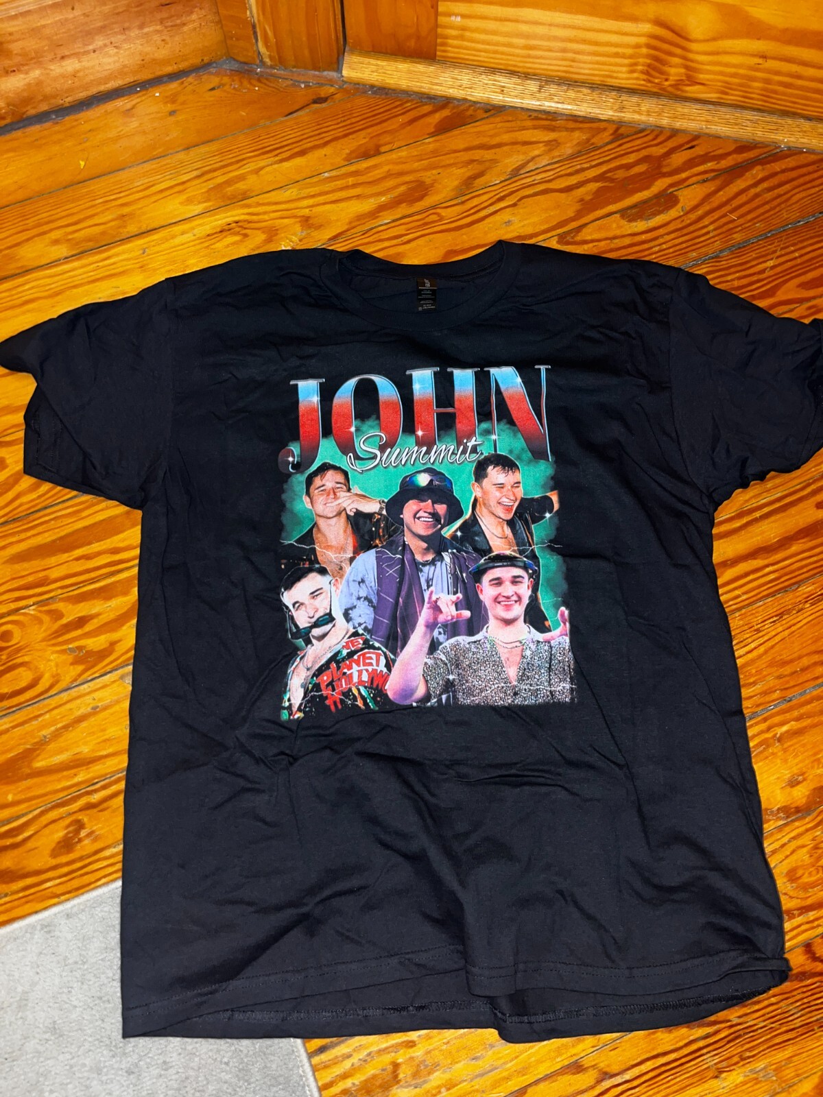 DJ Short Sleeve Black Tee