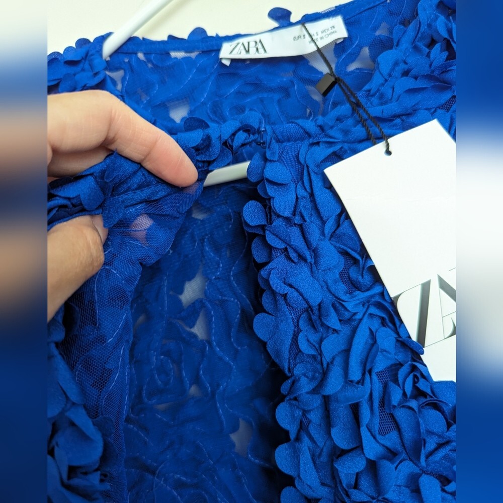 ★ドイツ発*ZARA*新作*刺繍ZIPジャケット/D-BLUE ★ ☆ドイツ発*ZARA*新作*FLORAL刺繍ジャケット/BLUE☆