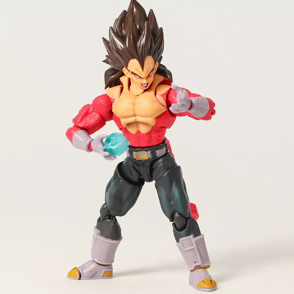 Boneco Goku Vegeta Gogeta Ssj 4 Dragon Ball Z Super Heroes