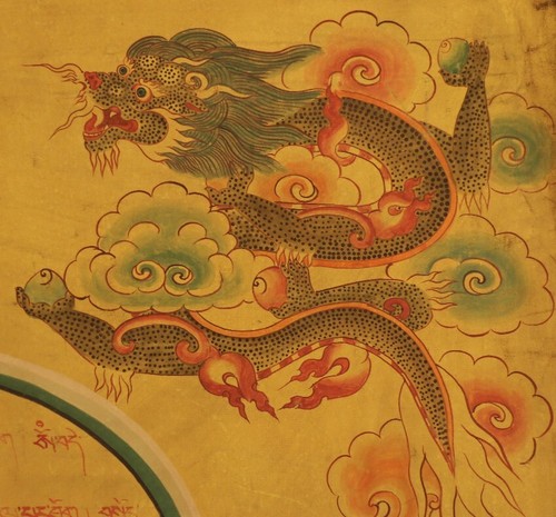 Wonderful Rare Tibet Tibetan Large Old Buddhist Manuscript Sutra Thangka Tangka - Picture 10 of 11