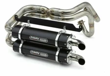 Honda Talon Trinity Racing Stage 5 Dual Full Exhaust Black TR-4170D-BK