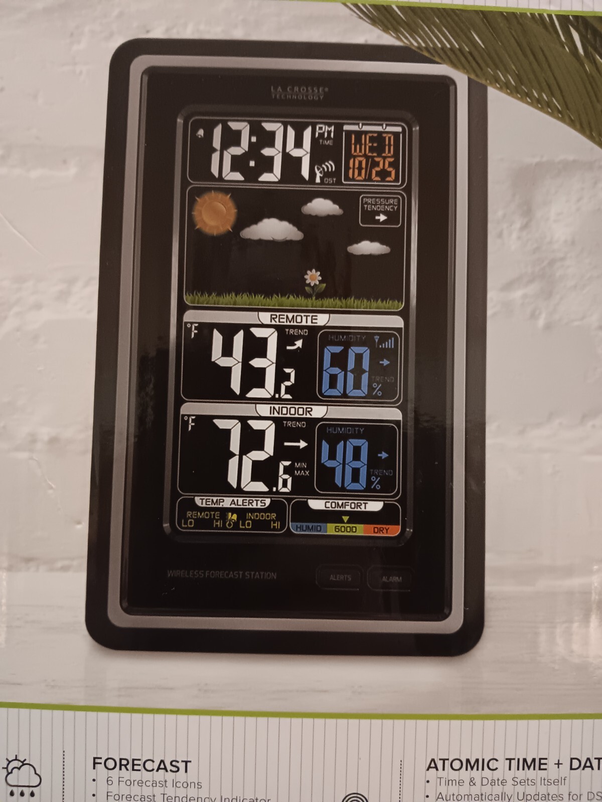 3081425C La Crosse Technology Wireless Weather Station TX141THBV2 Open Box eBay