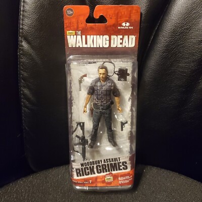 wicagrocery Dead stock asayu 美品 McFarlane Walking Dead AMC Rick Grimes Woodbury Assault Series 7