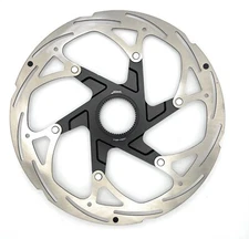 Bike & bicycle floating rotor replacement  203 mm. Compatible with center lock.