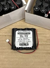 (Lot of 20) For Saflok & Other Door Lock Batteries 2200mAh 6V, DANTONA DL-12 NEW