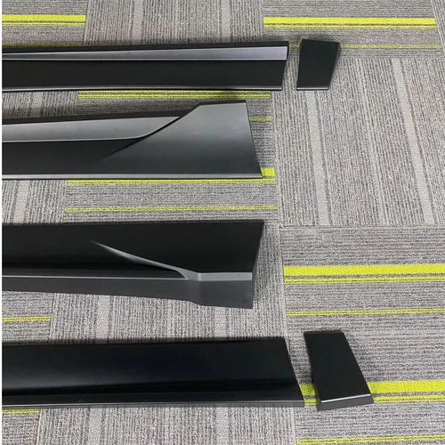 Pair For Toyota Highlander 2020-2023 Unpainted Skirt Extension Splitter Body Kit - Picture 8 of 8