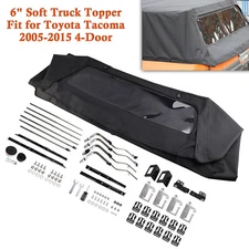 6ft Soft Truck Topper Fit for Toyota Tacoma 2005-2015 4-Door US