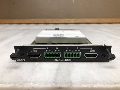 Crestron DMC-4K-HDO HDCP2 2-Channel HDMI 4K DigitalMedia Output Card