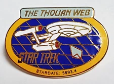 Tholian Web - Vintage Star Trek Episode Pin-Hollywood Pin (7964)