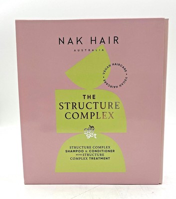 Nak Hair Australia The Structure Complex Set(Shampoo/Conditioner/Treatment)