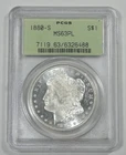 1880-S Morgan Silver Dollar CERTIFIED PCGS MS 63 PROOF-LIKE ~ Old Green Holder