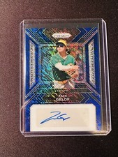 Zack Gelof 2024 Prizm Baseball Athletics Blue FOTL Sensational Signatures /8
