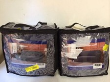 Subrtex Stretch 1-Piece Jacquard Damask Sofa  Loveset Slipcovers, Grayish Blue