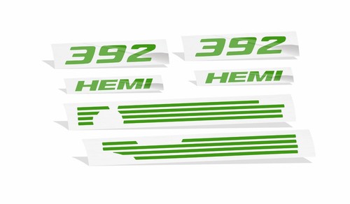 392 HEMI Engine Cover Overlay Decals for Durango SRT, SRT 392 - Picture 44 of 75
