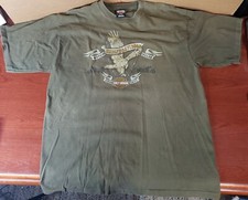Camiseta Harley-Davidson Single Stitch Hecha en EE. UU. XL GOE ANGLETON TEXAS