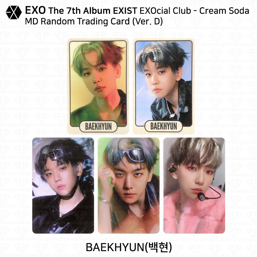 EXO 7th Album EXIST EXOcial Club Cream Soda MD Random EXO 7th Album EXIST EXOcial Club Cream Soda MD Random