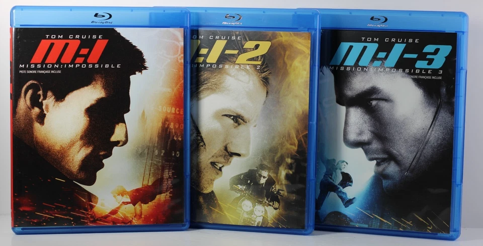 Mission: Impossible: ExtremeTrilogy (Blu-ray, 1996) Bilingual - Image 2 of 4