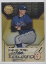 2017 Bowman's Best Gold Refractor 21/50 Patrick Weigel #BADL-PW 05k6