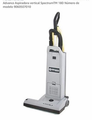 Advance Spectrum 18D HEPA Bagged Upright Vacuum 120V 15-18in 1-6qt