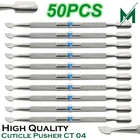 Stainless Steel Nail Art Manicure Cuticle Spoon Pusher Remover Tool Set New