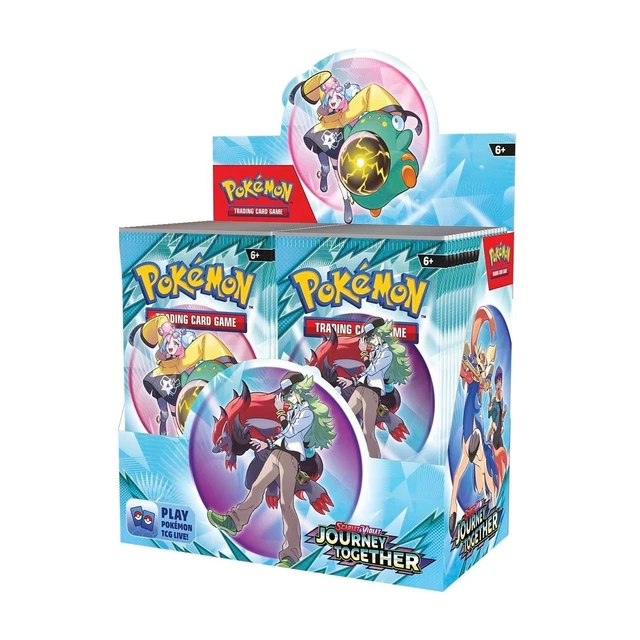 LIVE: Pokemon Journey Together Booster Box Sealed Non-Enhanced EAST