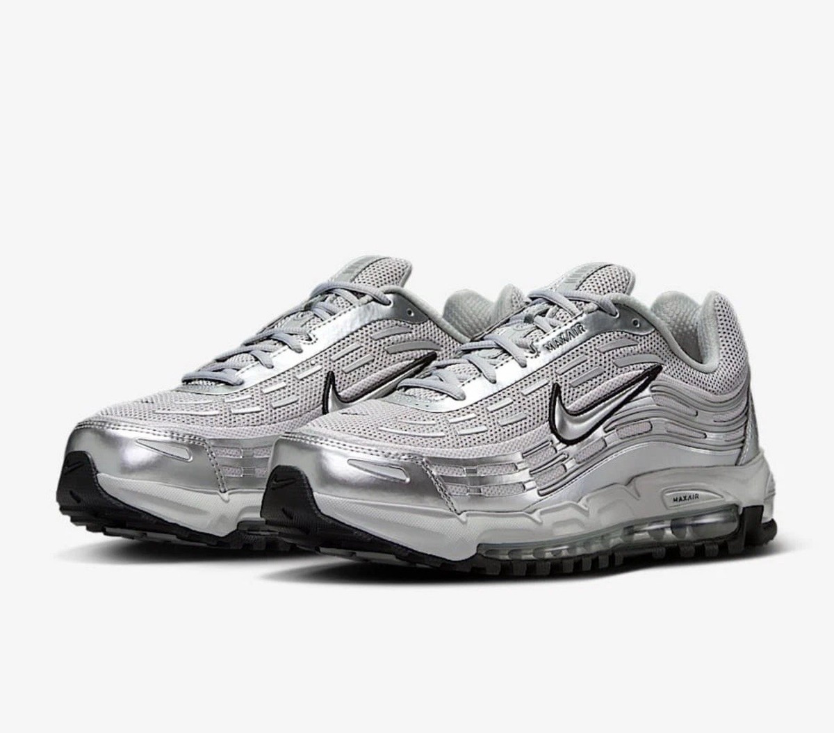 Nike Air Max TL 2.5 Metallic Silver HM8818-001 Men's Size New Nike Air Max TL 2.5 Metallic Silver HM8818-001 Men's Size New