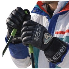 VTG 1980s Reusch Worldcup Warrior Ski Racing Gloves Mens 10 Alpine Gear