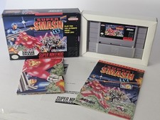 Super Smash T.V. Super Nintendo SNES Authentic CIB Complete w/ Poster + Manual 