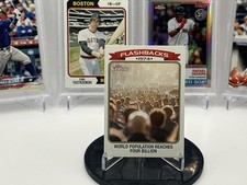 2023 Topps Heritage News Flashbacks #NF-2 - World Population