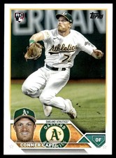 2023 Topps Conner Capel Rookie Oakland Athletics #418