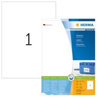 Herma 4631 Etiketten Premium A4 210X297Mm 200 StüCk Permanent Haftend Matt Weiß