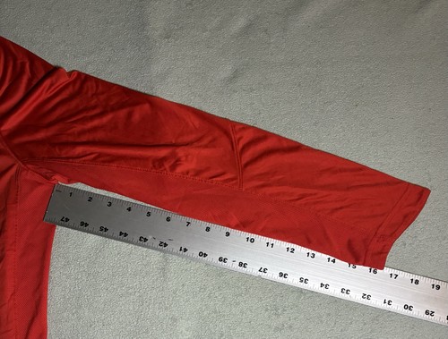 Nike Elite Hoodie Shirt Adult XL Red Dri-Fit Performance Pullover Excellent Cond - Picture 15 of 16