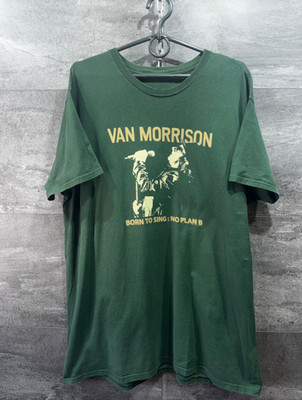 Van Morrison Born To Sing No Plan B Forest Green T-Shirt ED968