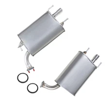Stainless Steel Pair of Muffler Exhaust Kit fits: 2007-2012 ES350 Camry 3.5L