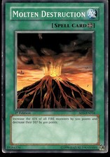 Molten Destruction - SD3-EN016 - 1st Edition - YuGiOh