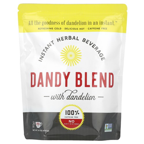 Instant Herbal Beverage with Dandelion, Caffeine Free, 14.1 oz (400 g)