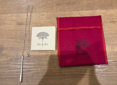 Me & Ro Me&Ro Silver Pendant Necklace Unused From Japan | eBay