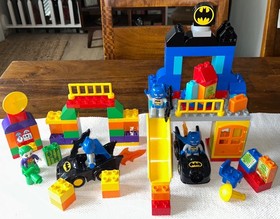 Lot of 2 Lego Duplo Batman The Joker's Challenge & Batcave Adventure Superheroes