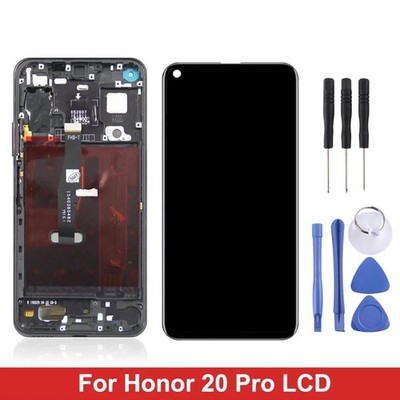 LCD Digital Display Screen Assembly w/ Frame Replacement For Honor 20 Pro Parts