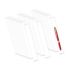Long Self Adhesive Cellophane Bags 1x8 Clear Self Stick Cello Baggies 100pcs ...