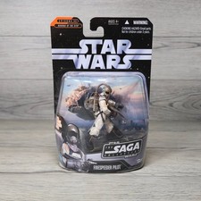 Hasbro Star Wars The Saga Collection Firespeeder Pilot Action Figure 22 w Holo