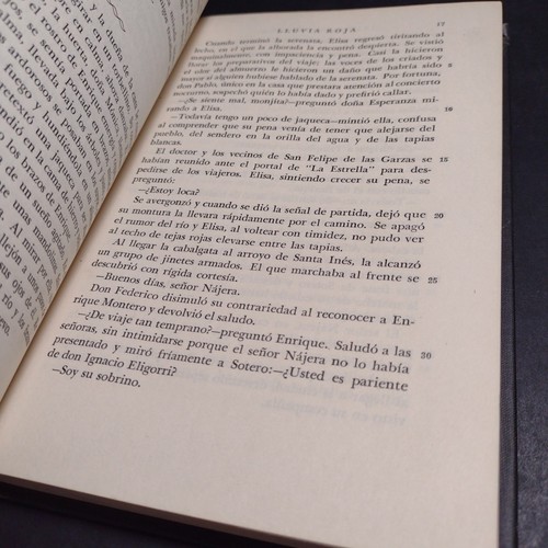 LLuvia Roja Por Jesus Goytortua -Hardcover 1949 -Spanish Literature/Drama - Picture 11 of 14