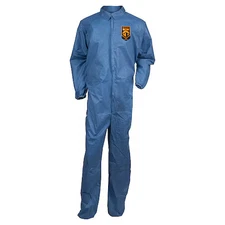 Kleenguard 23998 Collared Coveralls, 5Xl, Blue, Smmms, Pk20