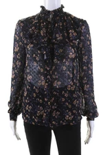 Jill Jill Stuart Womens Elodie Print Top Size 0 12683728